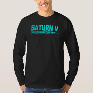 Camiseta Saturn V Rocket Launch Vehicle Space American Spac