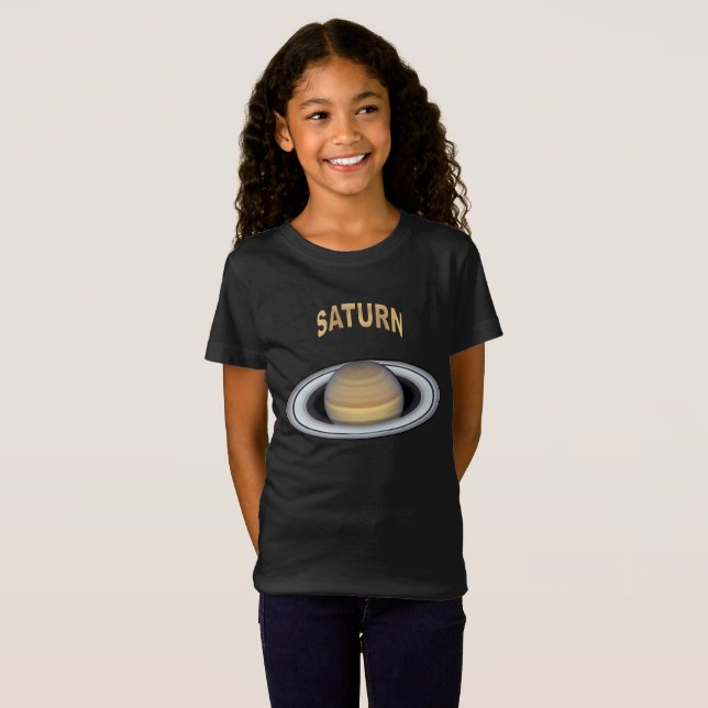 Camiseta Saturno ~ Belo Planeta ~ Galileu ~ (Frente Completa)