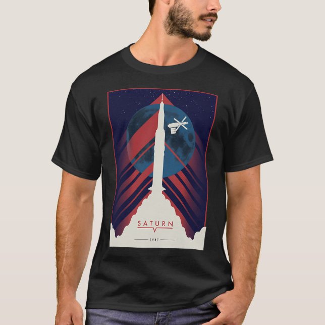 Camiseta Saturno V (Frente)