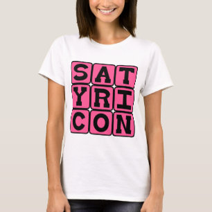 Camiseta Satyricon, Ficção Latina