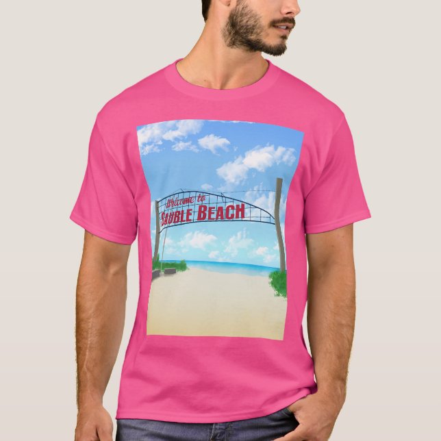 Camiseta Sauble Beach Impressão (Frente)