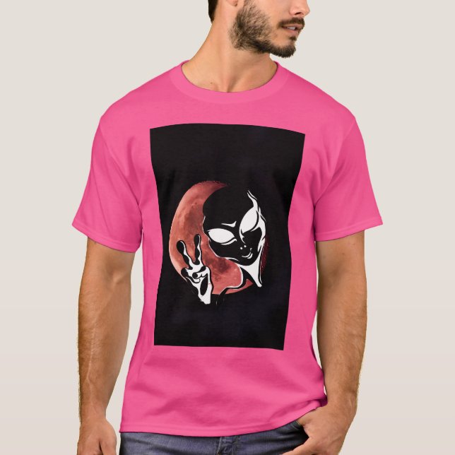 Camiseta Saudação Alienígena (Frente)