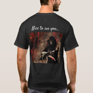 Camiseta Saudação Assustadora do Ceifador