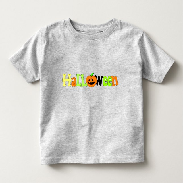 Camiseta Saudação de Halloween (Frente)