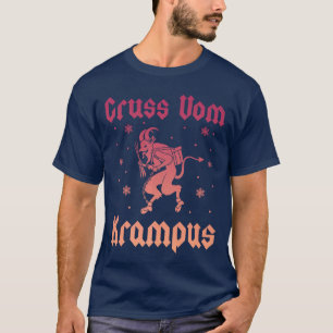 Camiseta Saudação Do Krampus Natal Folclore De Terror Kramp