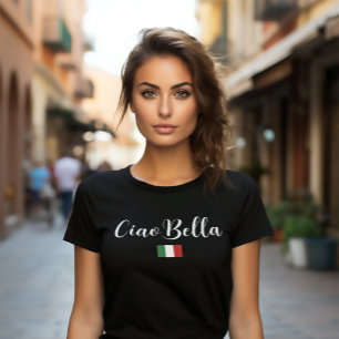 Camiseta Saudações a Ciao Bella: Inspirado em Italiano