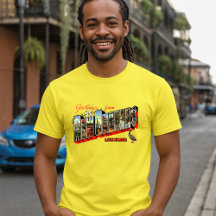 Saudações Antigas de Nova Orleans Cartão Postal de