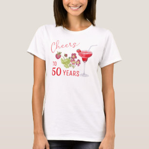 Camiseta Saudações aos 50 Anos de Idade