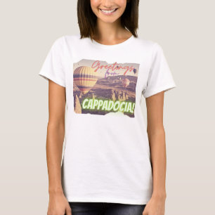 Camiseta Saudações Da Cappadocia Turquia