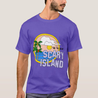 Camiseta Saudações da Ilha Assustadora O Peach Fuzz