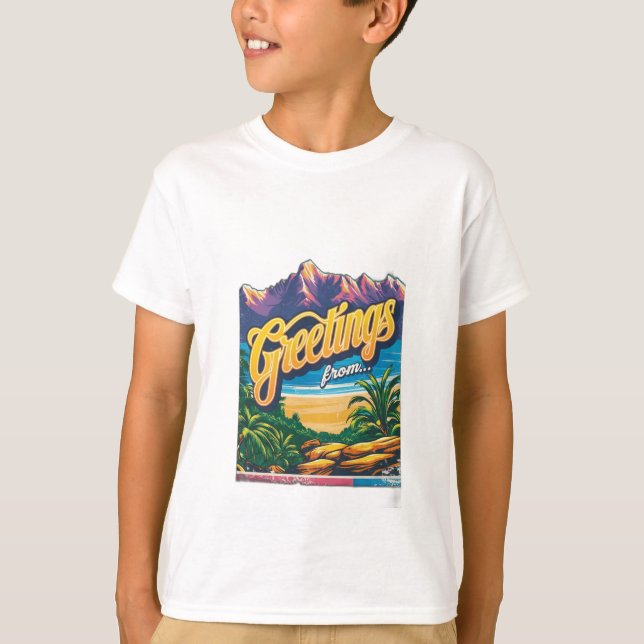 Camiseta Saudações De (Frente)