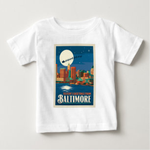 Camiseta Saudações de Baltimore