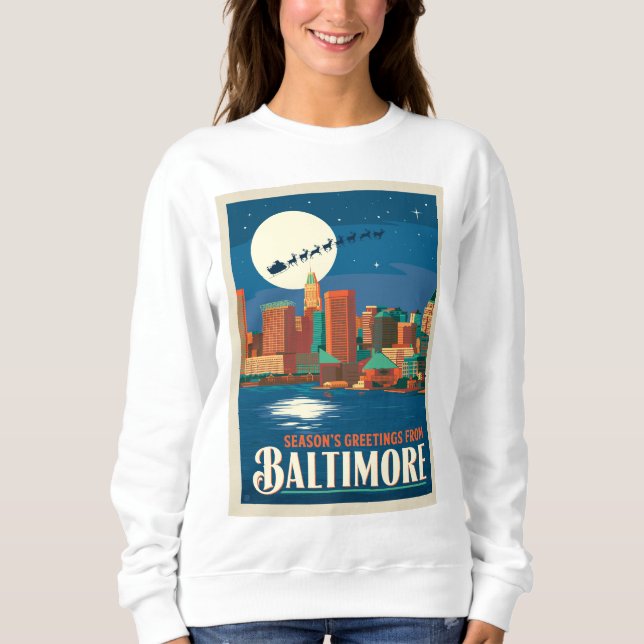 Camiseta Saudações de Baltimore (Frente)