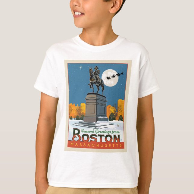 Camiseta Saudações de Boston Common! (Frente)