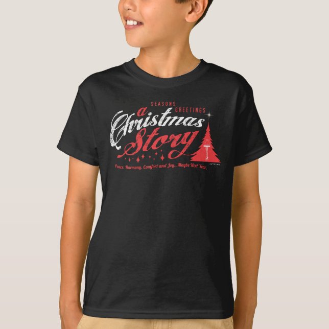 Camiseta Saudações de Estação - Uma História de Natal (Frente)