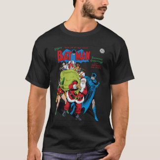 Camiseta Saudações de Natal da DC Comics de Batman e Robin