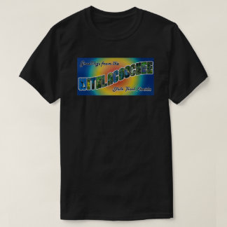 Camiseta Saudações de Trilha do Arco-Íris com Lacocheio