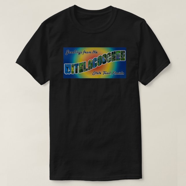 Camiseta Saudações de Trilha do Arco-Íris com Lacocheio (Frente do Design)