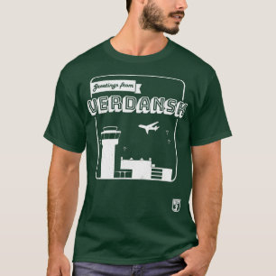 Camiseta Saudações De Verdansk Gaming Mens Mulheres