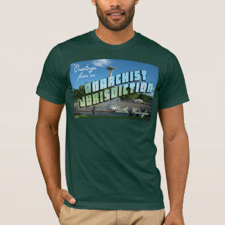 Camiseta Saudações do Anarquista Seattle!Camiseta