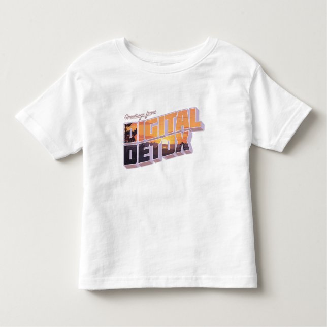 Camiseta Saudações do Digital Detox (Frente)