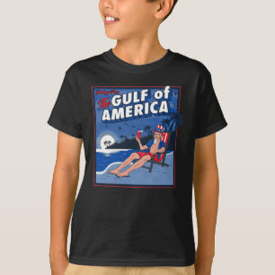Camiseta Saudações Do Golfo Da América Do Norte