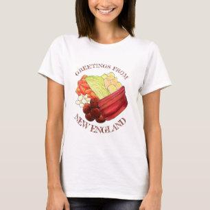 Camiseta Saudações do Janto Clássico de Nova Inglaterra