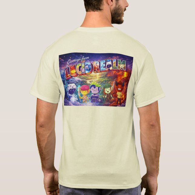Camiseta Saudações do Reino Lúcido (Verso)