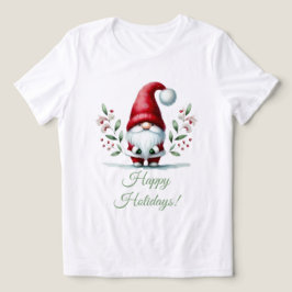 Camiseta Saudações Gnome Festivas
