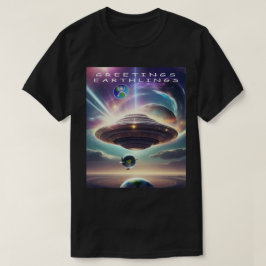 Camiseta SAUDAÇÕES TERRESTRES
