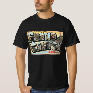 Camiseta Saudações viagens vintage da Arizona Grand Canyon