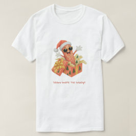 Camiseta saúdam o Natal com salame!