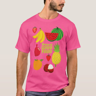 Camiseta Saudável Comida Natural de Vegan