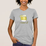 Camiseta Saúde! Aniversário de 21 anos da Margarita Cocktai<br><div class="desc">Design apresenta uma ilustração original de um cocktail margarita clássico com jante salgada e cunho de limão verde. Uma bebida típica no verão! Ideal para uma festa de coquetel, piquenique de verão, solteira, aniversário de 21 anos ou celebração de Cinco de Mayo. Produtos de partes coordenadoras disponíveis. Esta ilustração margarita...</div>