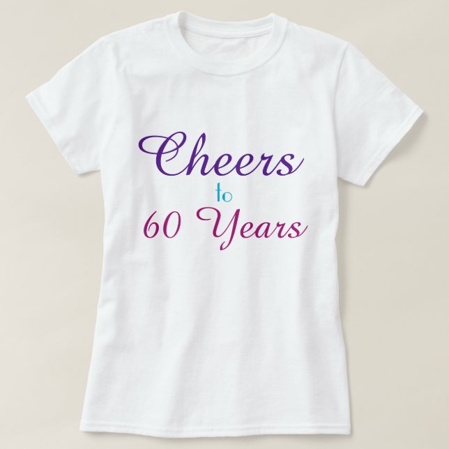 Camiseta Saúde até 60 anos (Frente do Design)