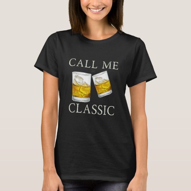 Camiseta Saúde com Bourbon Funny Vintage Clássico Whiskey (Frente)