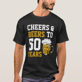 Camiseta Saúde e cerveja aos 50 anos 50 anos 50 anos