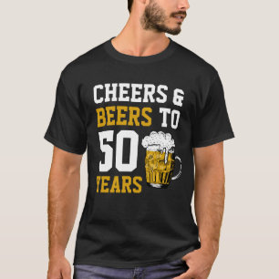 Camiseta Saúde e cerveja aos 50 anos 50 anos 50 anos