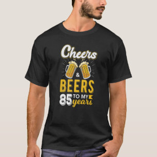 Camiseta Saúde e Cerveja aos 85 anos de aniversário