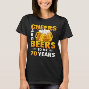 Camiseta Saúde E Cervejas Ao Meu Presente De Aniversário 
