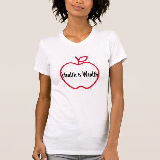 Camiseta "Saúde é Riqueza"