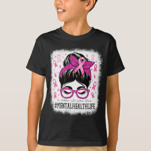 Camiseta Saúde Em Outubro Vestimos Mulheres Rosa Cancer De