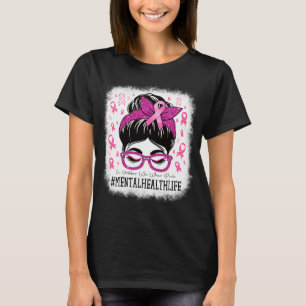 Camiseta Saúde Em Outubro Vestimos Mulheres Rosa Cancer De