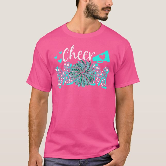 Camiseta Saúde Mãe Mãe Mãe Pai Cheerhead Mãe (Frente)