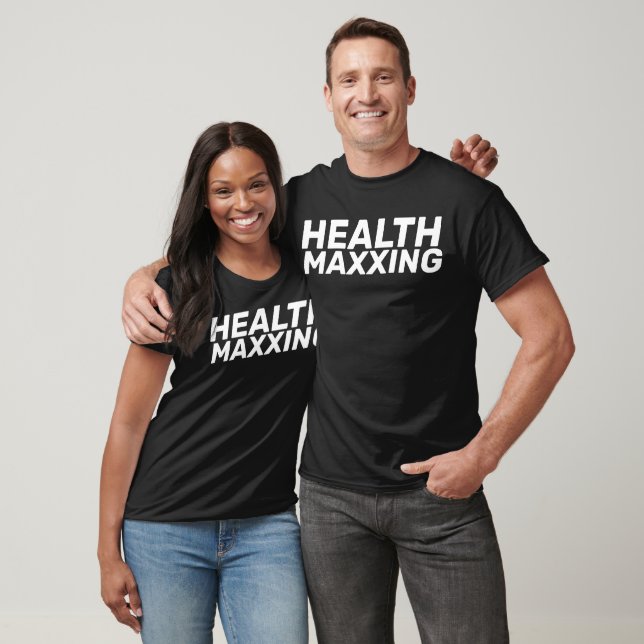 Camiseta Saúde Máxima Gíria da Internet Fitness (Unissex)
