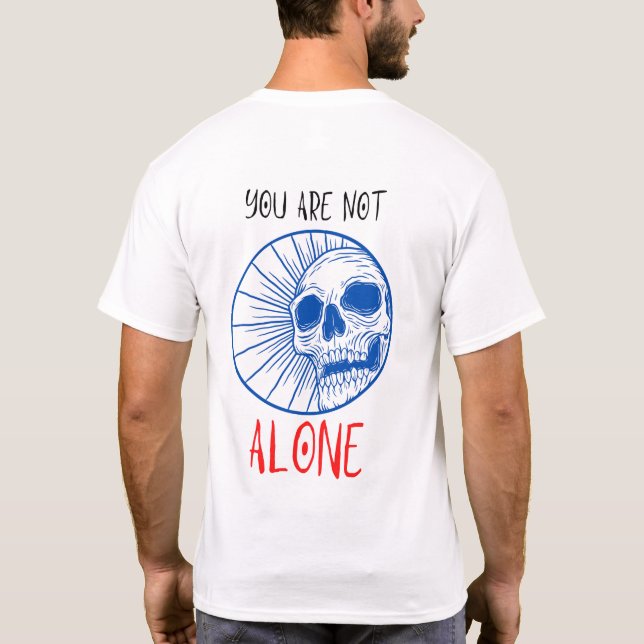 Camiseta Saúde mental (Verso)