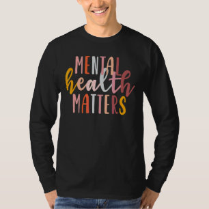 Camiseta Saúde Mental Assuntos de Sensibilização Espalha Mê