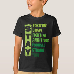 Camiseta Saúde Mental Consciência Roupa Homens Mulheres