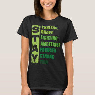 Camiseta Saúde Mental Consciência Roupa Homens Mulheres