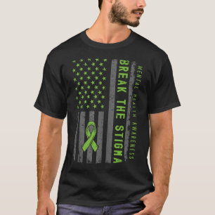Camiseta Saúde Mental Das Mulheres Luta Contra A Estigma Sa